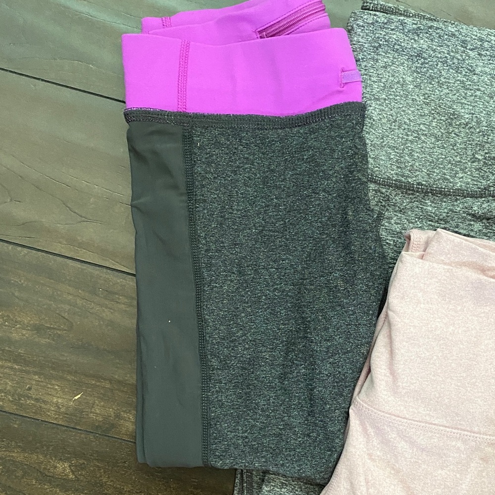 Women's Multi-Color Leggings Set - Picture 2 of 10